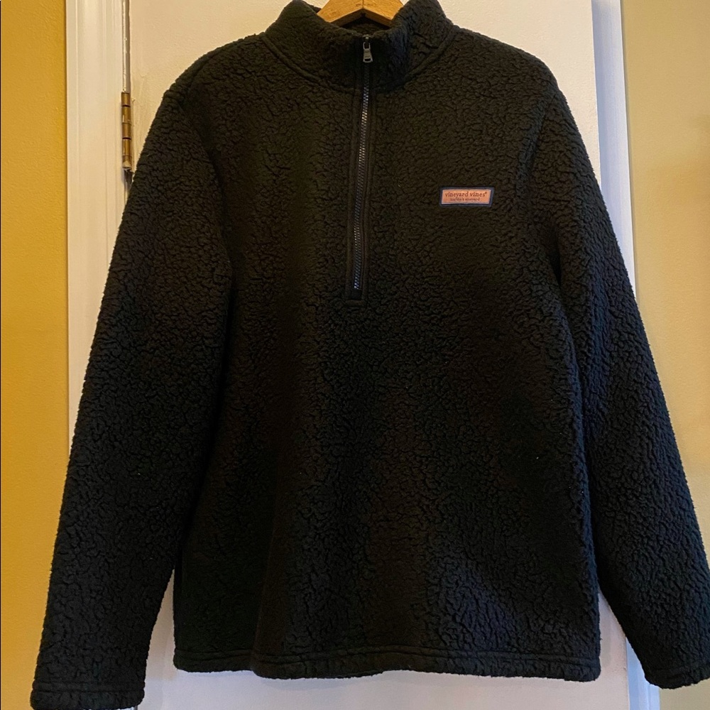 Vineyard Vines Heritage Sherpa 1/2 Zip Fleece! NWT